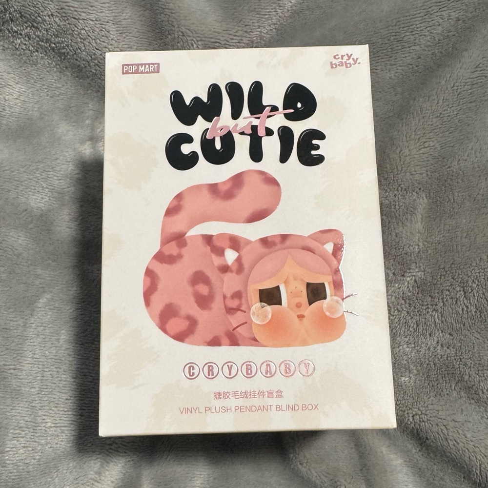 Pop Mart Crybaby Wild But Cutie - Denim Cutie - Vinyl Plush Pendant